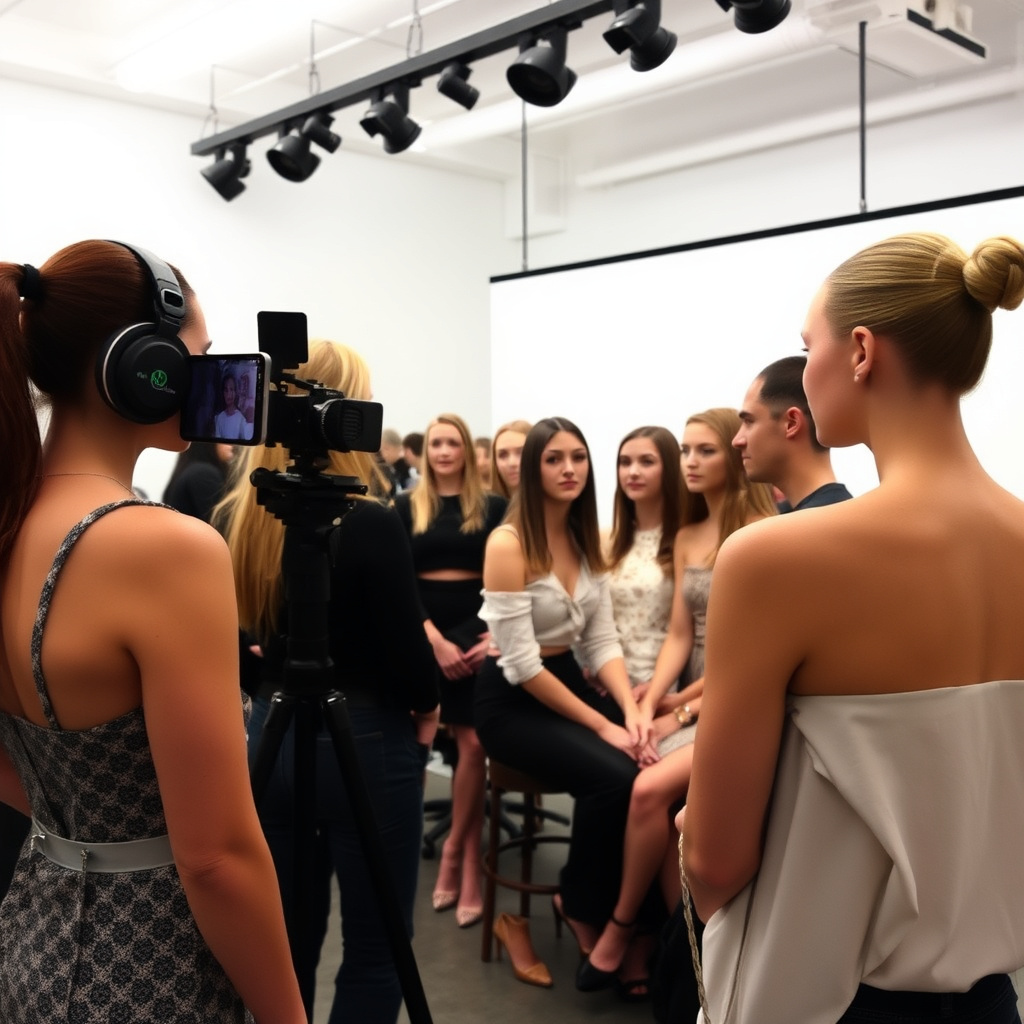 Wie werden Models für Laufstegshows gecastet?