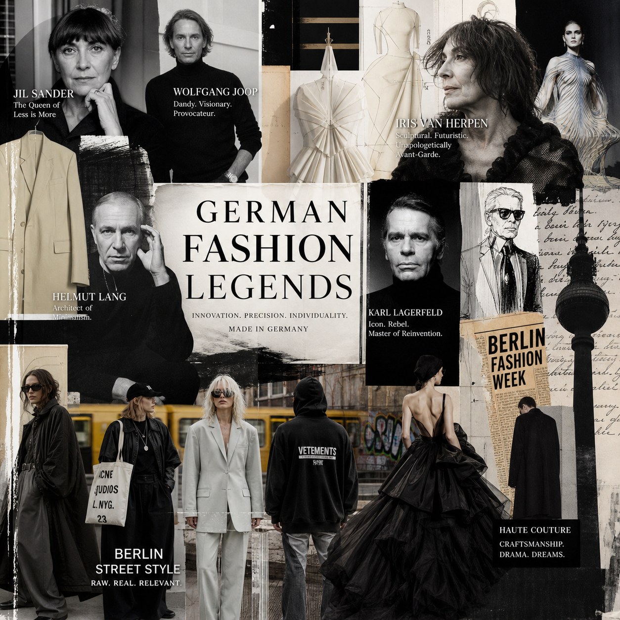 Die einflussreichsten deutschen Modedesigner aller Zeiten