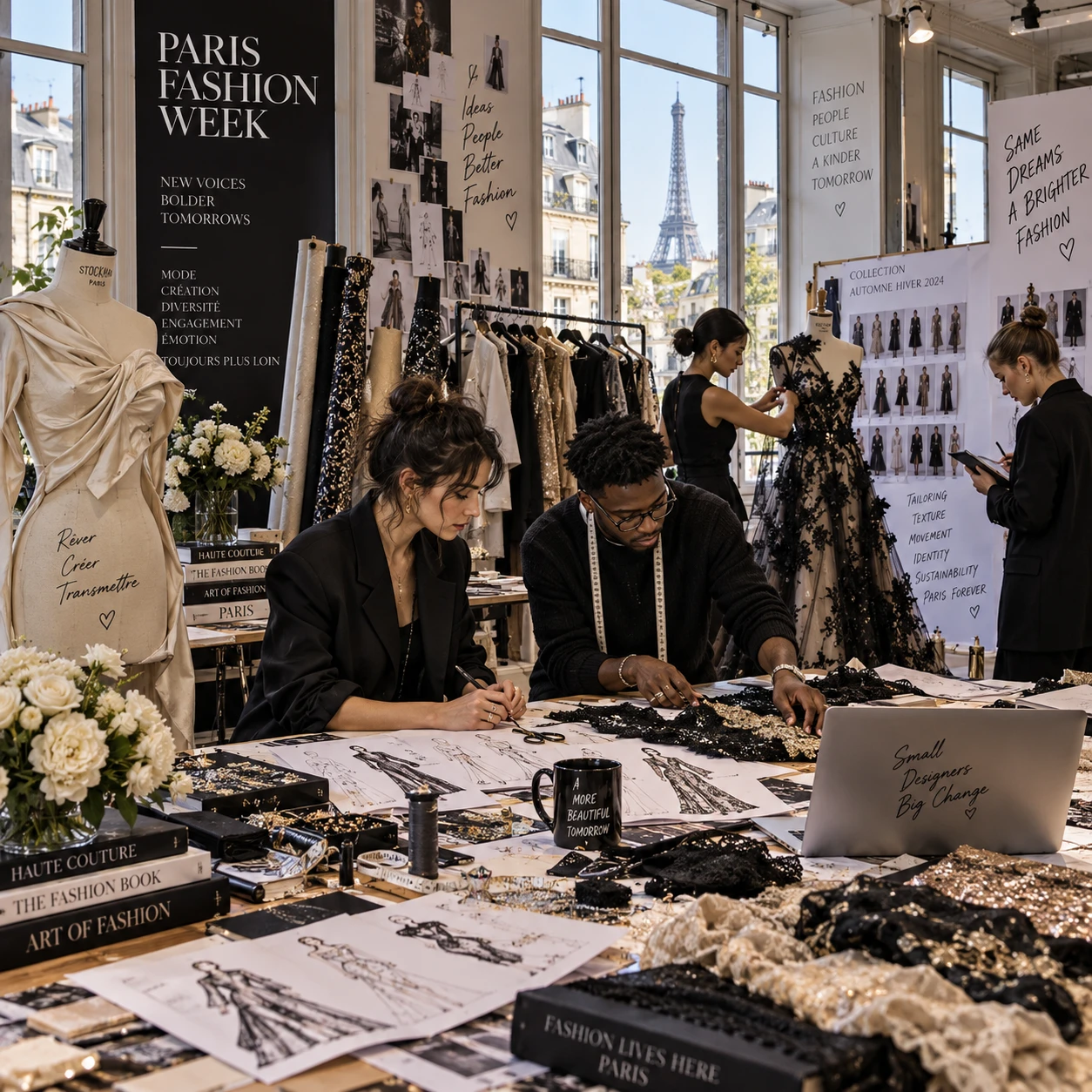 Wie schafft es eine Marke auf die Paris Fashion Week?